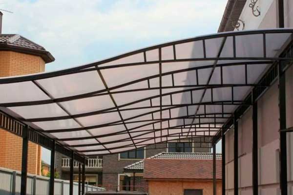 Производство навеса