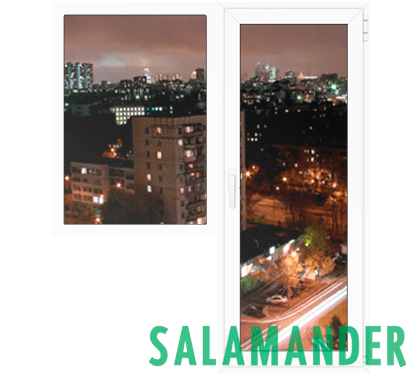 Балконный блок Salamander в Ждановичах