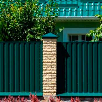 Ограждение для частного дома