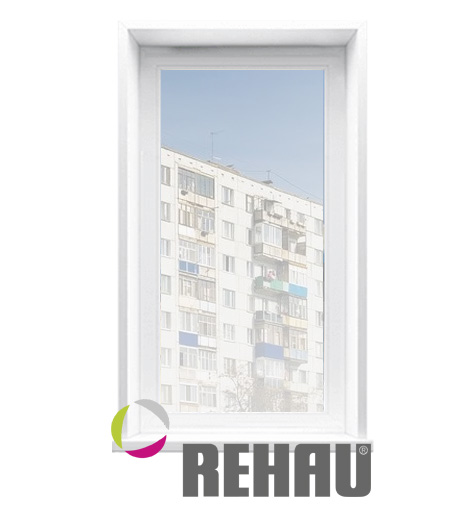 Одностворчатые окна Rehau в Костюковичах