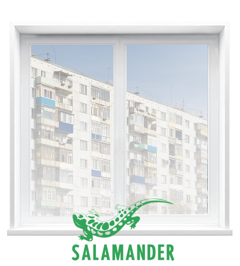 Окна Salamander с двумя створками