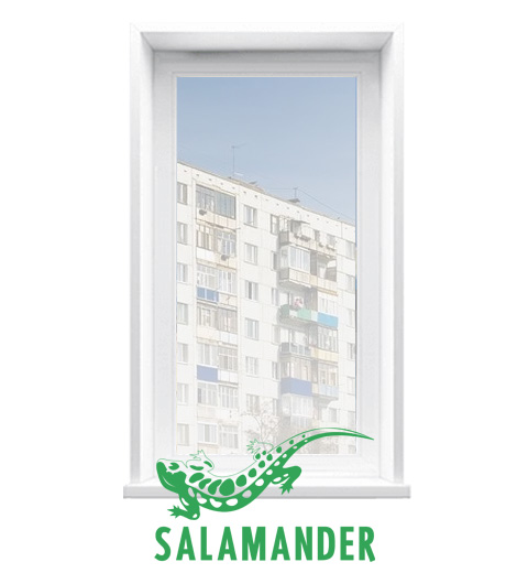 Одностворчатые окна Salamander в Дятлово